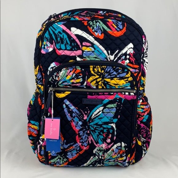 Vera Bradley Campus Backpack - Butterfly Flutter - Picture 11 of 11